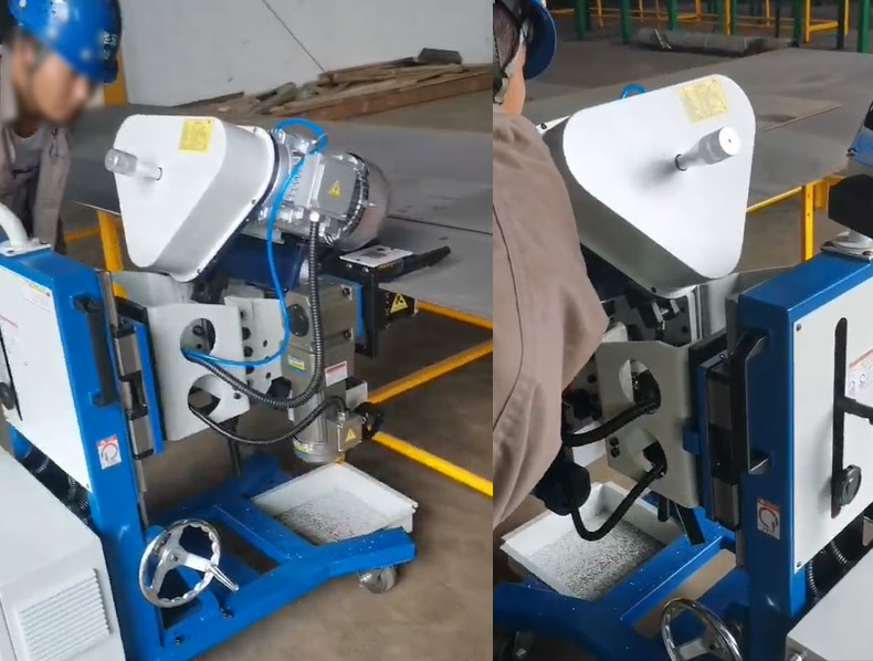 Edge milling machine