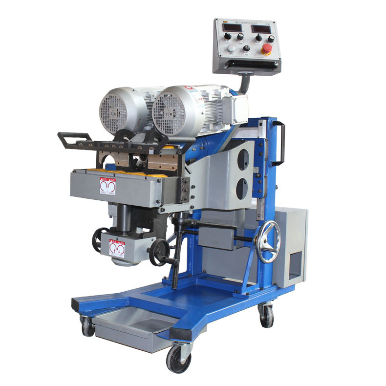 beveling machine for metal sheet